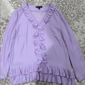 Banana Republic Ruffle Blouse